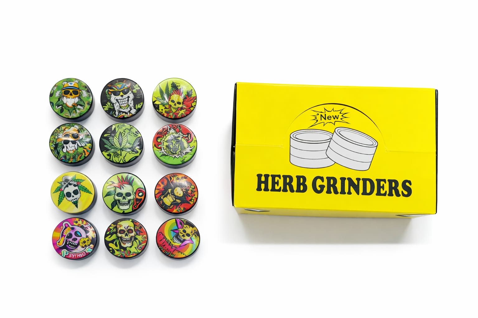 D&K Grinder Metall rund